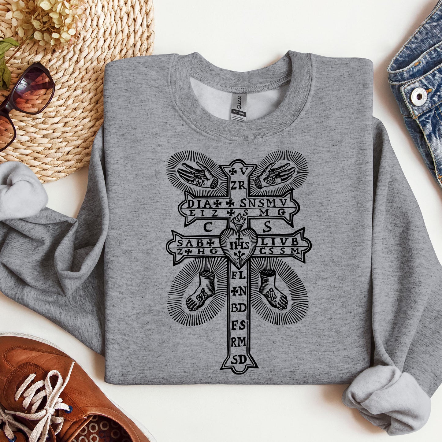 Saint Benedict Plague Cross 01