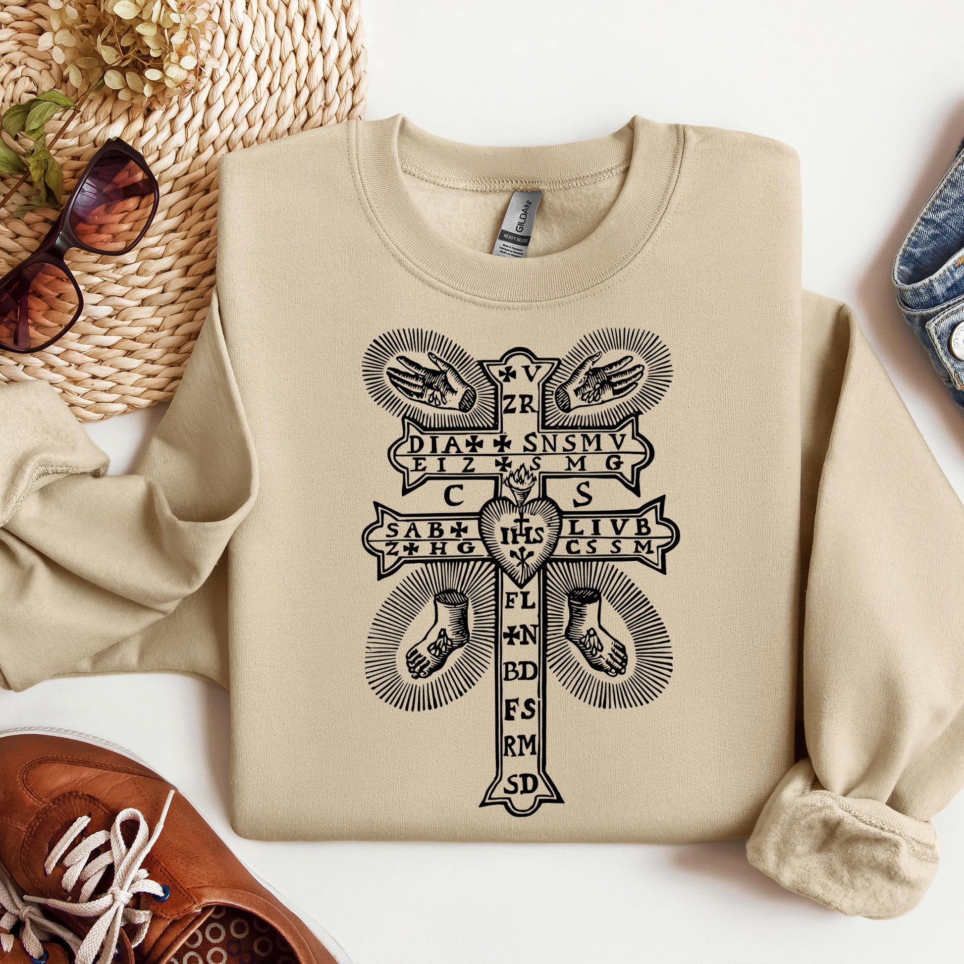 Saint Benedict Plague Cross 01