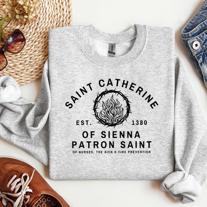 Saint Catherine Of Nurses, The Sick & Fire Prevention 01