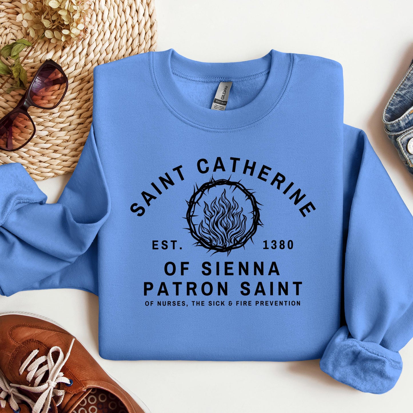 Saint Catherine Of Nurses, The Sick & Fire Prevention 01