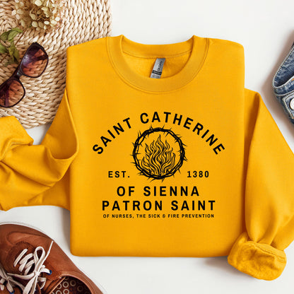 Saint Catherine Of Nurses, The Sick & Fire Prevention 01