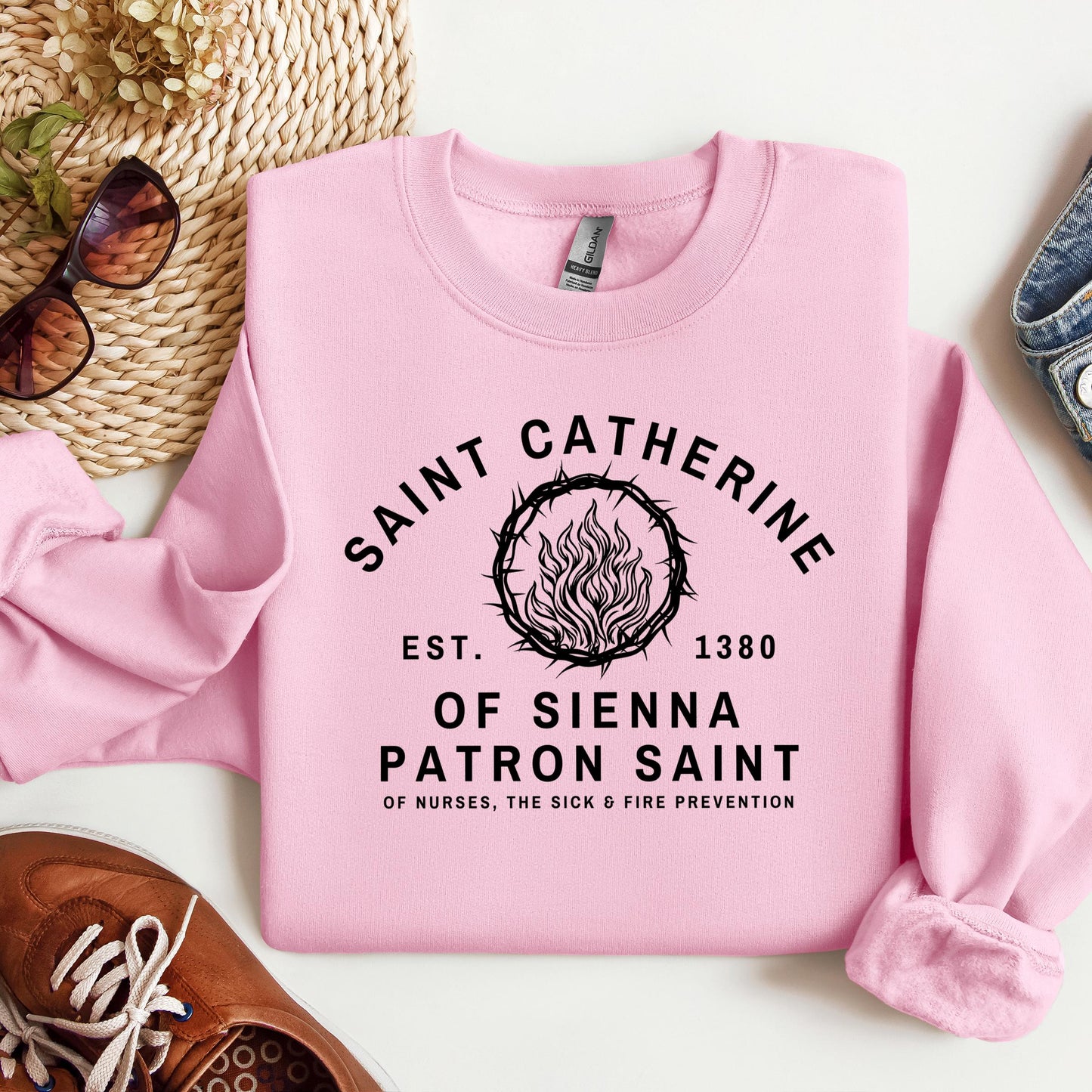 Saint Catherine Of Nurses, The Sick & Fire Prevention 01