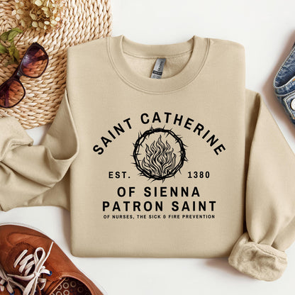 Saint Catherine Of Nurses, The Sick & Fire Prevention 01