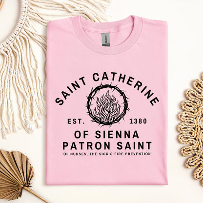Saint Catherine Of Nurses, The Sick & Fire Prevention 01