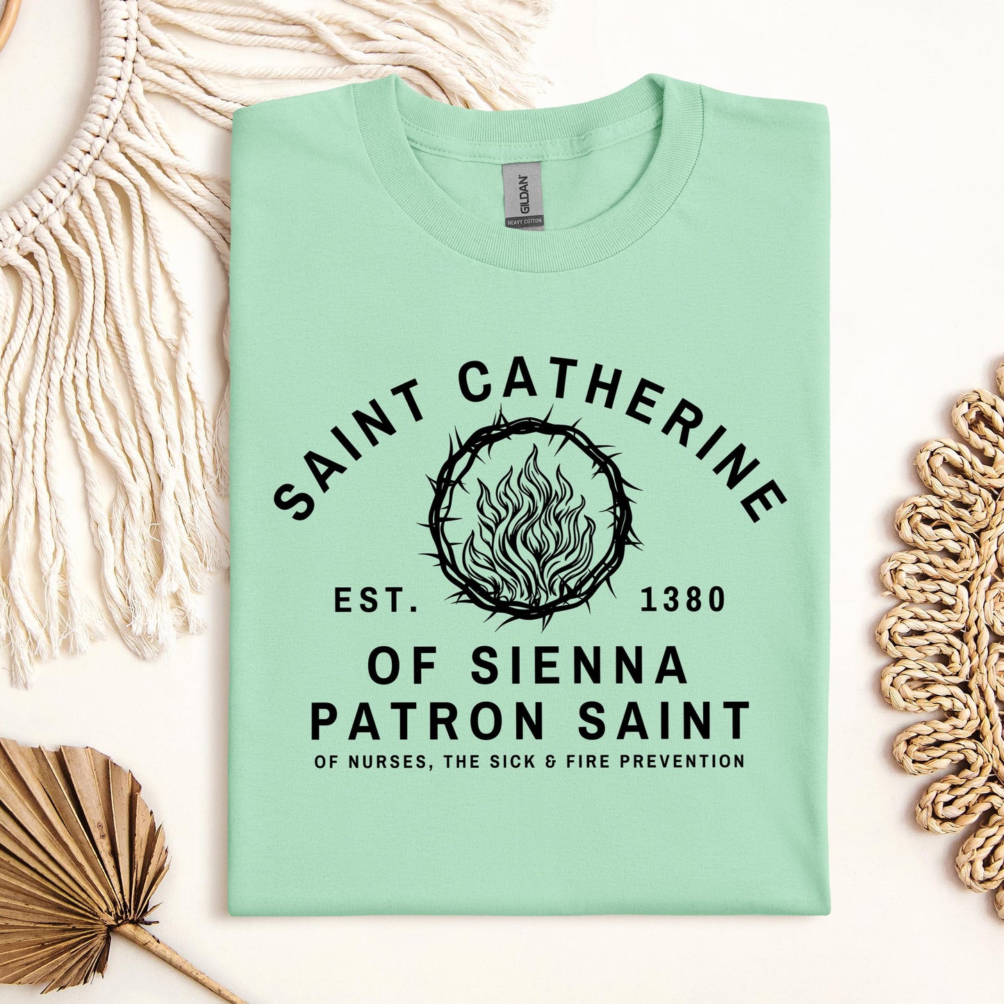 Saint Catherine Of Nurses, The Sick & Fire Prevention 01