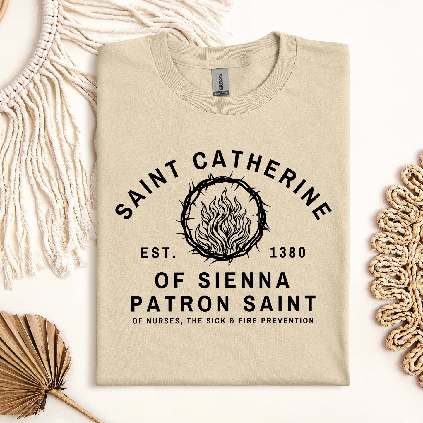 Saint Catherine Of Nurses, The Sick & Fire Prevention 01