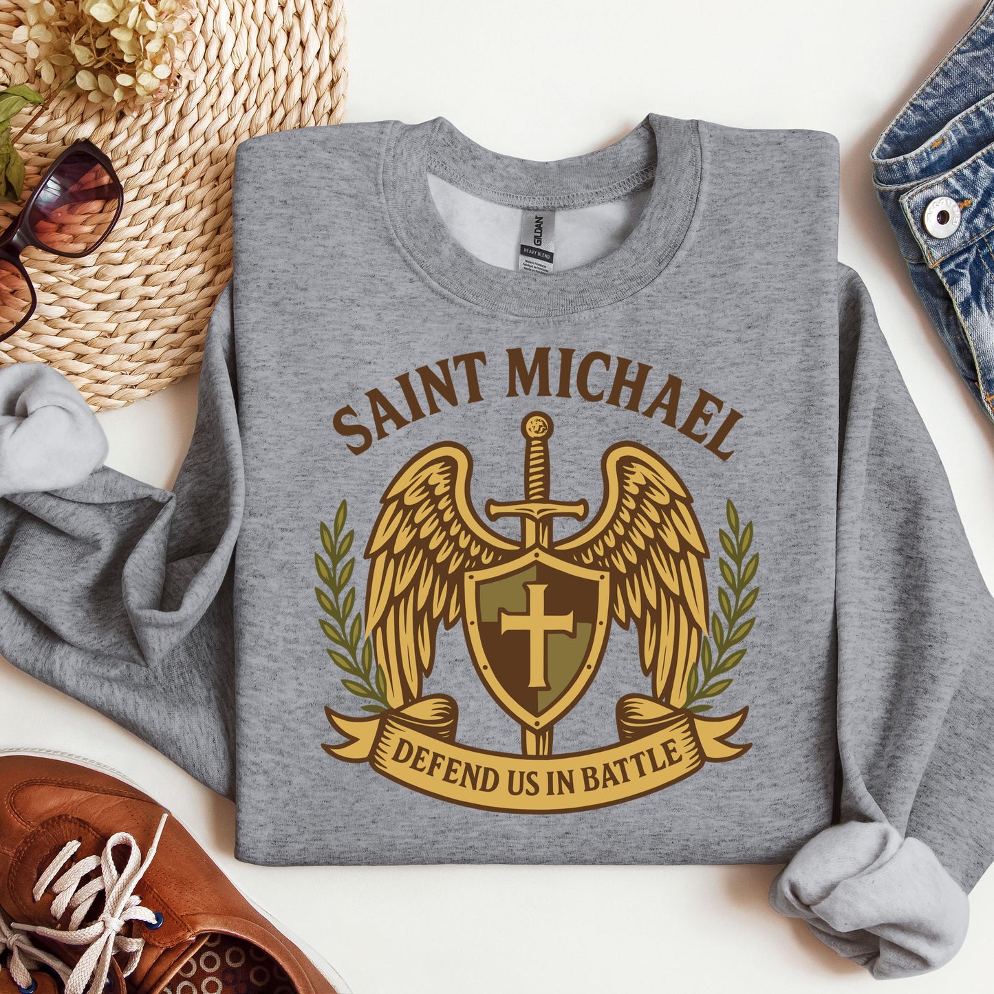 Saint Michael Defend Us In Battle 02
