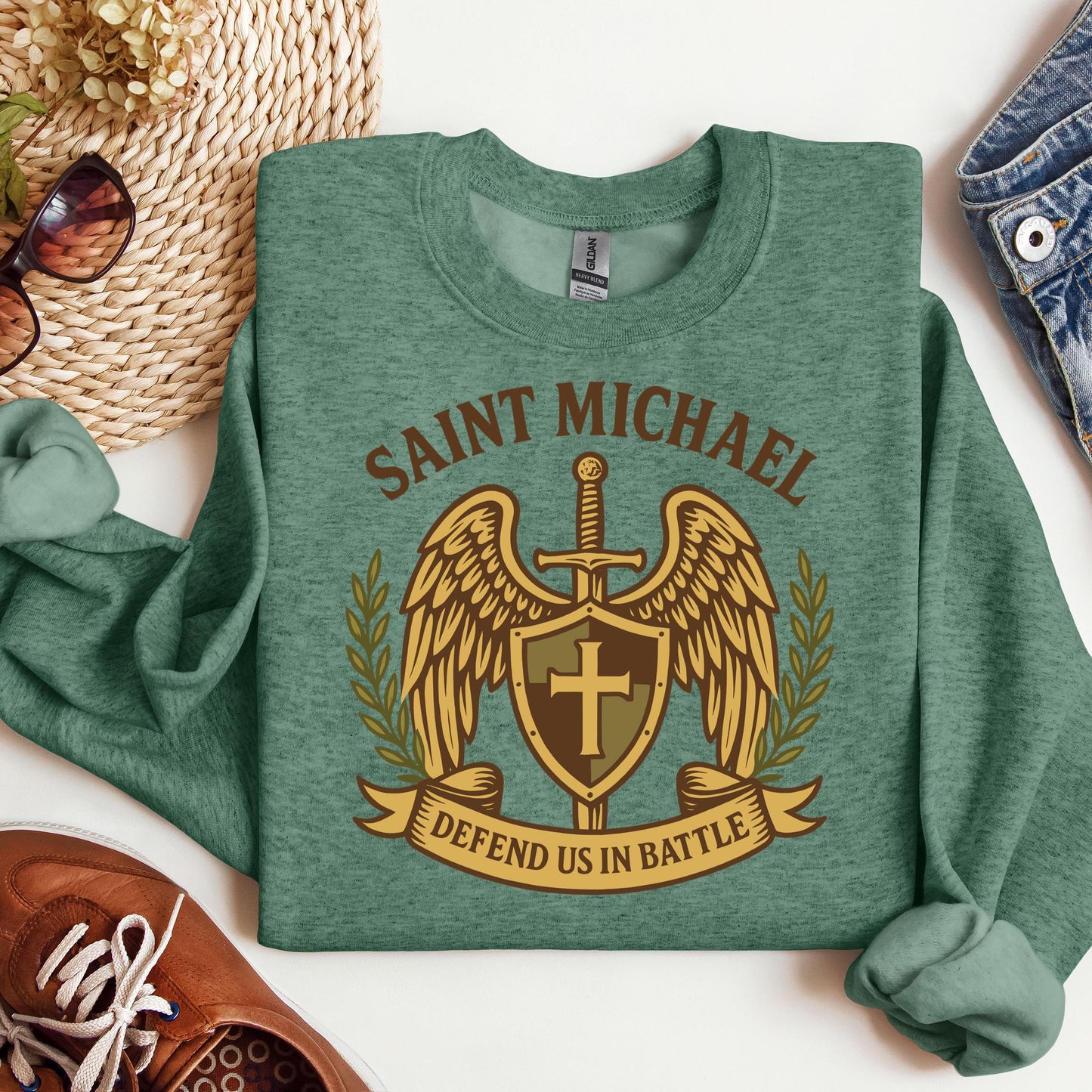 Saint Michael Defend Us In Battle 02