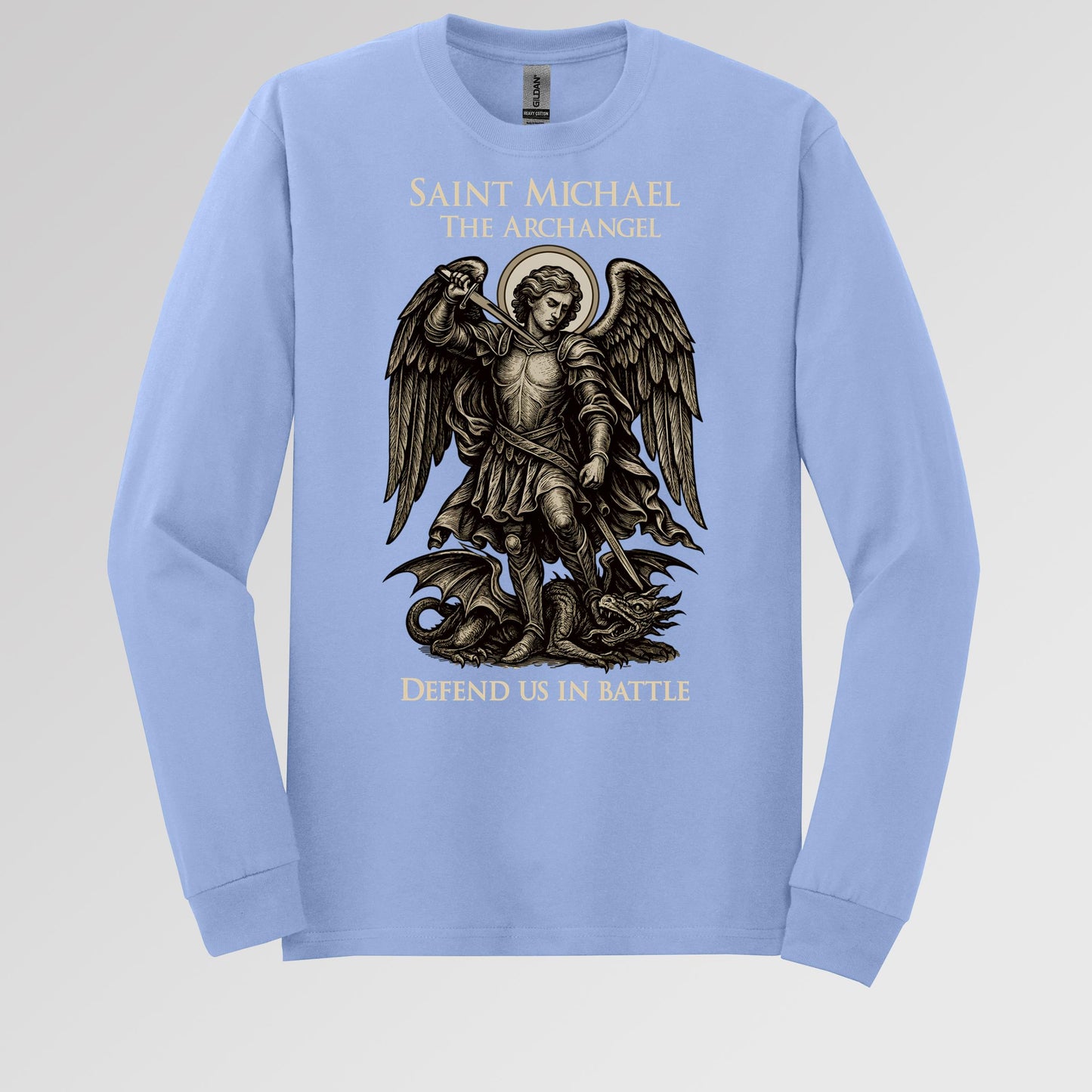Saint michael The archangel Defend us in battle 01