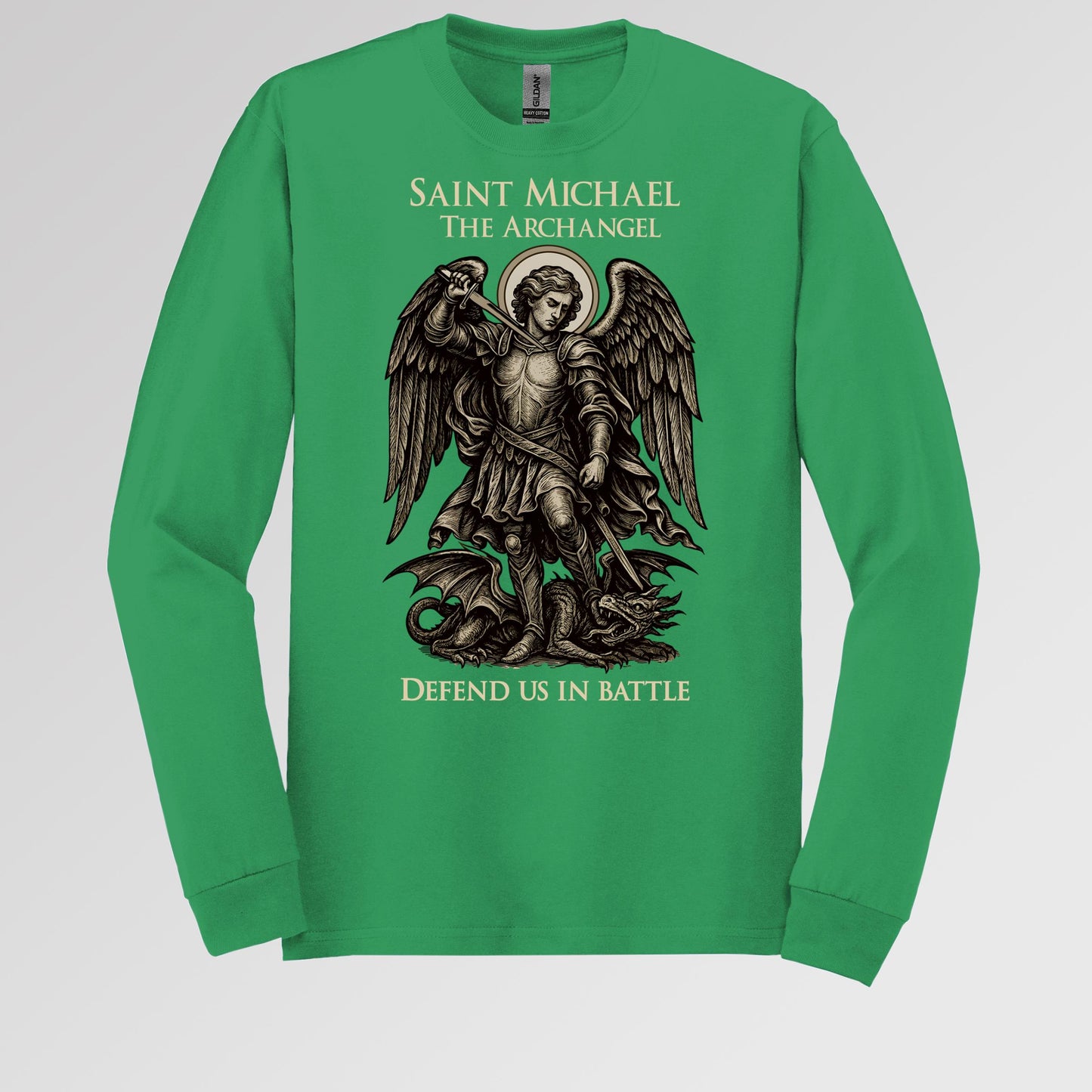 Saint michael The archangel Defend us in battle 01
