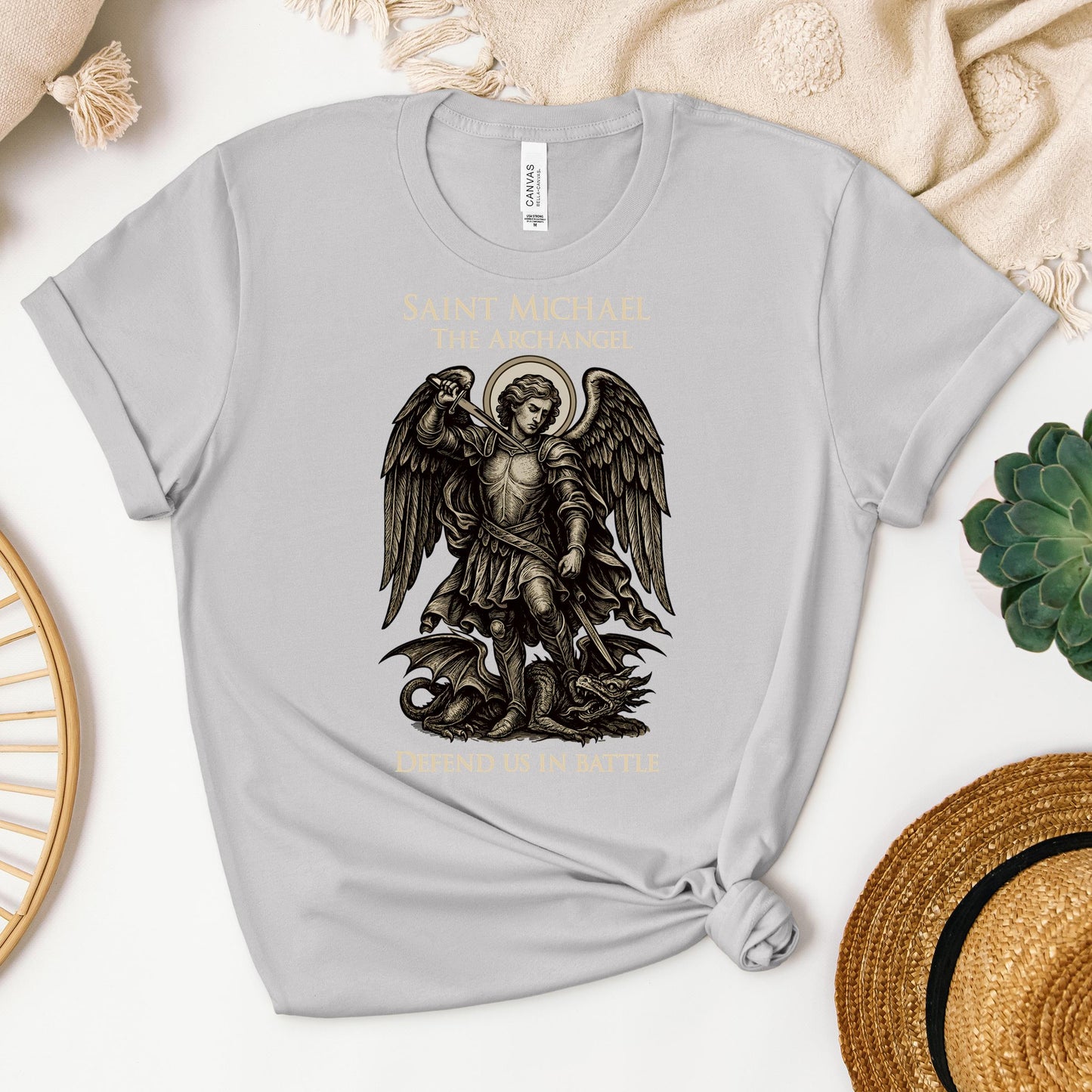 Saint michael The archangel Defend us in battle 01