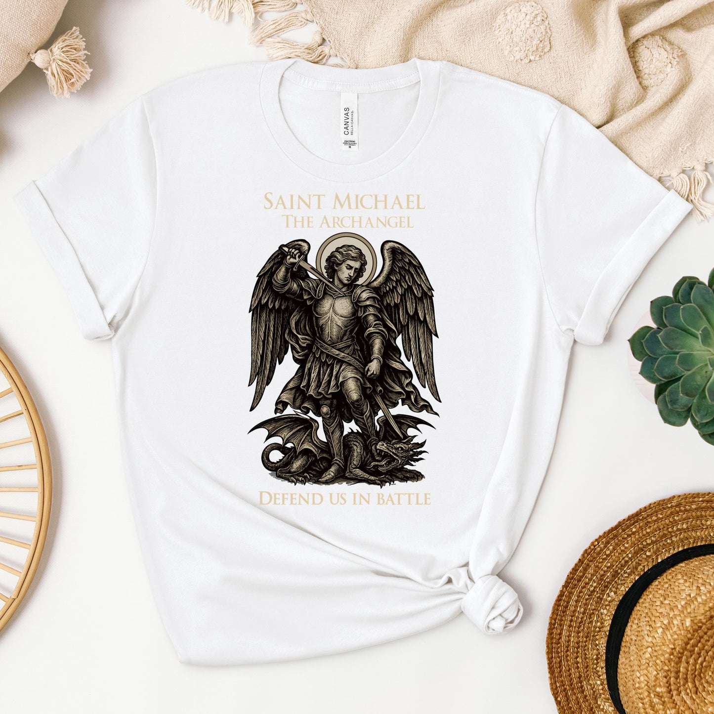 Saint michael The archangel Defend us in battle 01