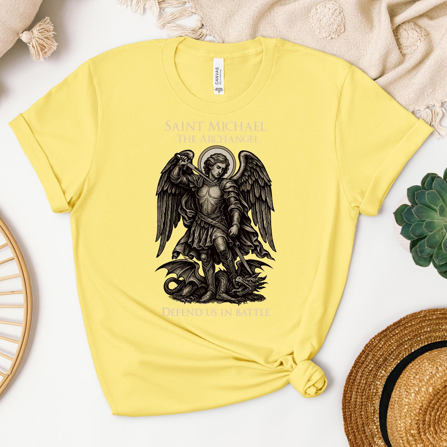 Saint michael The archangel Defend us in battle 01