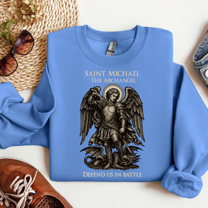 Saint michael The archangel Defend us in battle 01