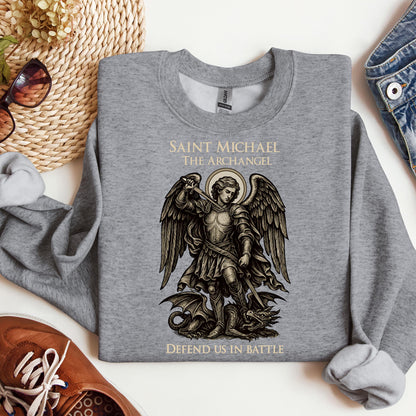 Saint michael The archangel Defend us in battle 01