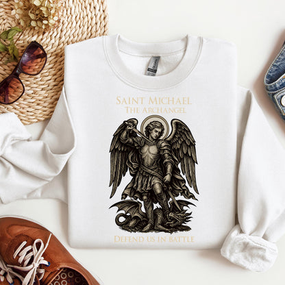 Saint michael The archangel Defend us in battle 01