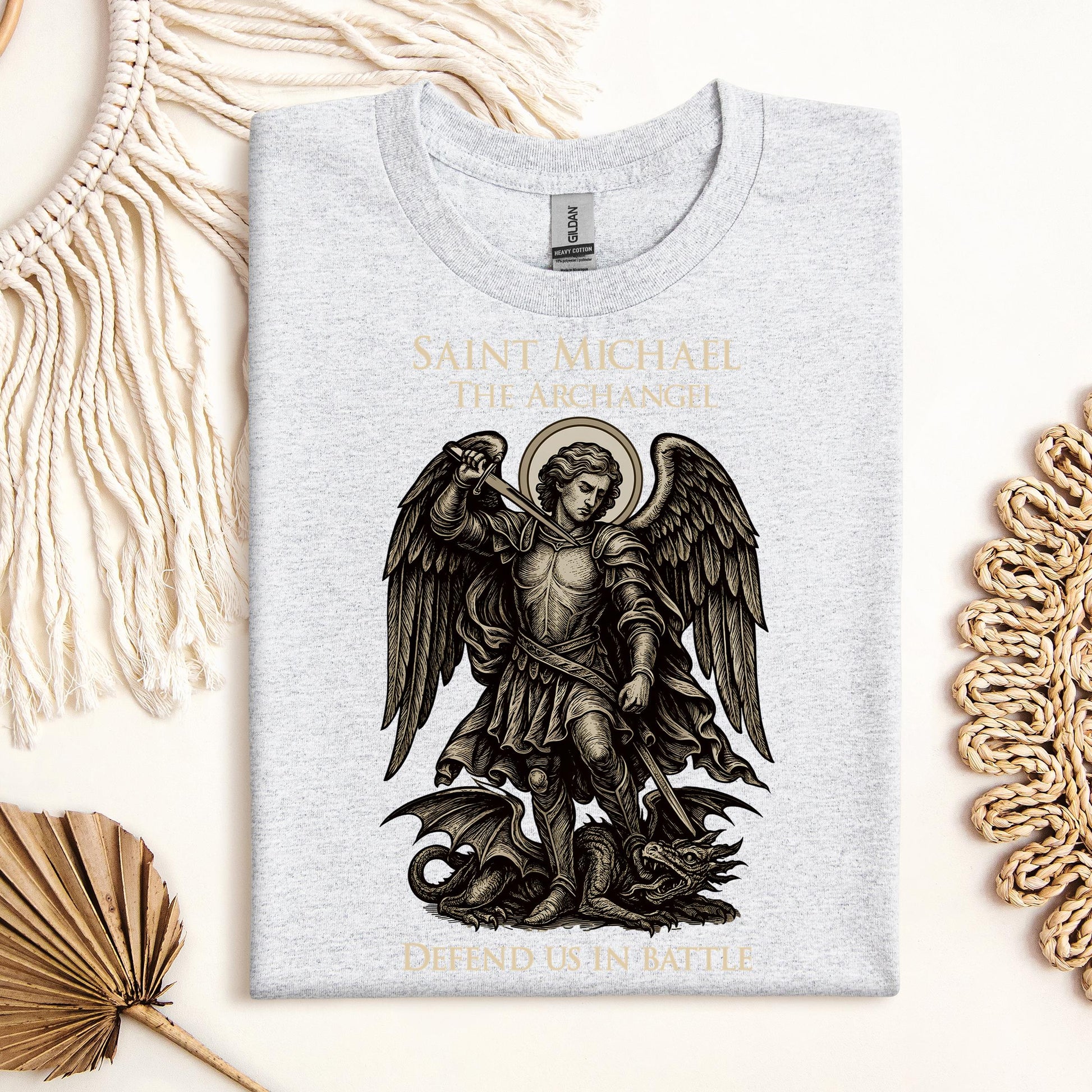 Saint michael The archangel Defend us in battle 01