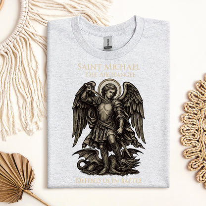Saint michael The archangel Defend us in battle 01