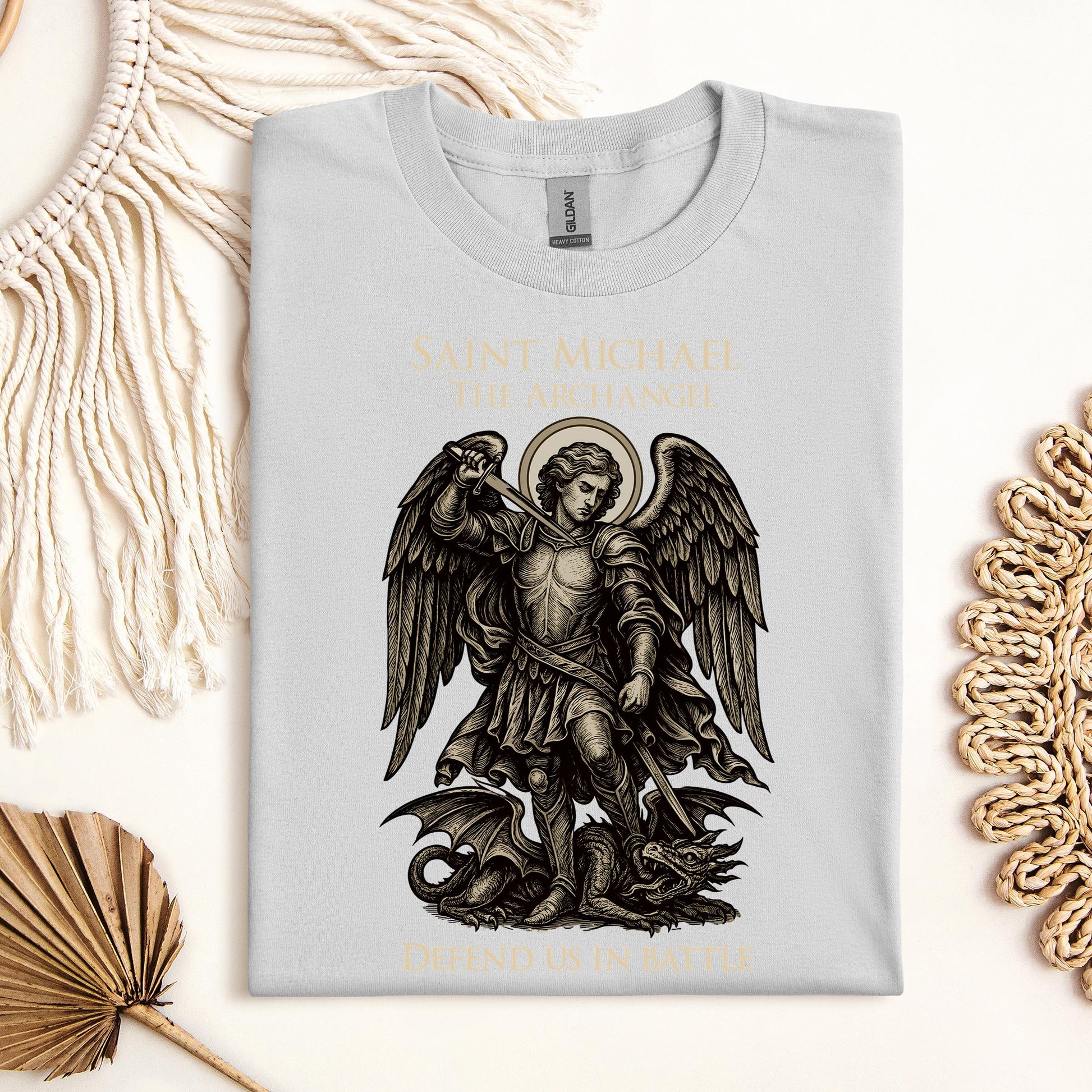 Saint michael The archangel Defend us in battle 01