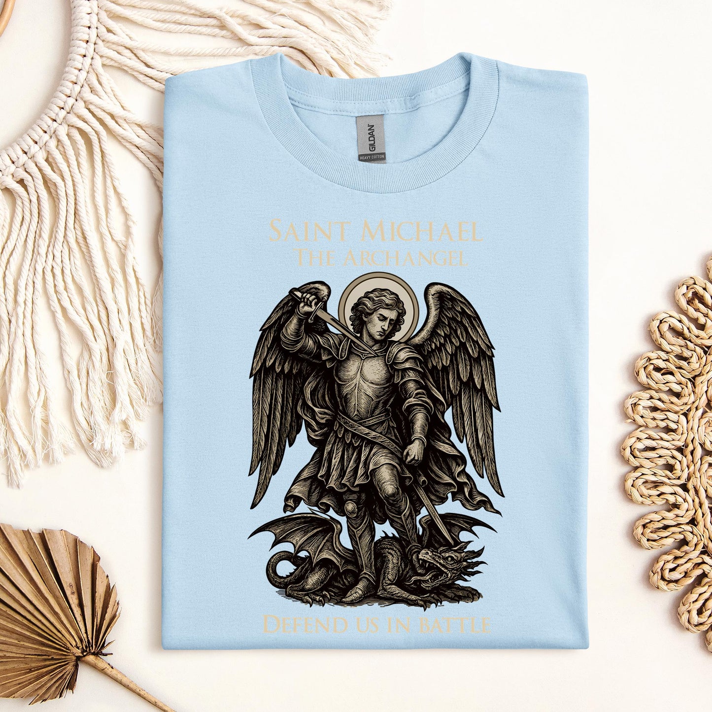 Saint michael The archangel Defend us in battle 01