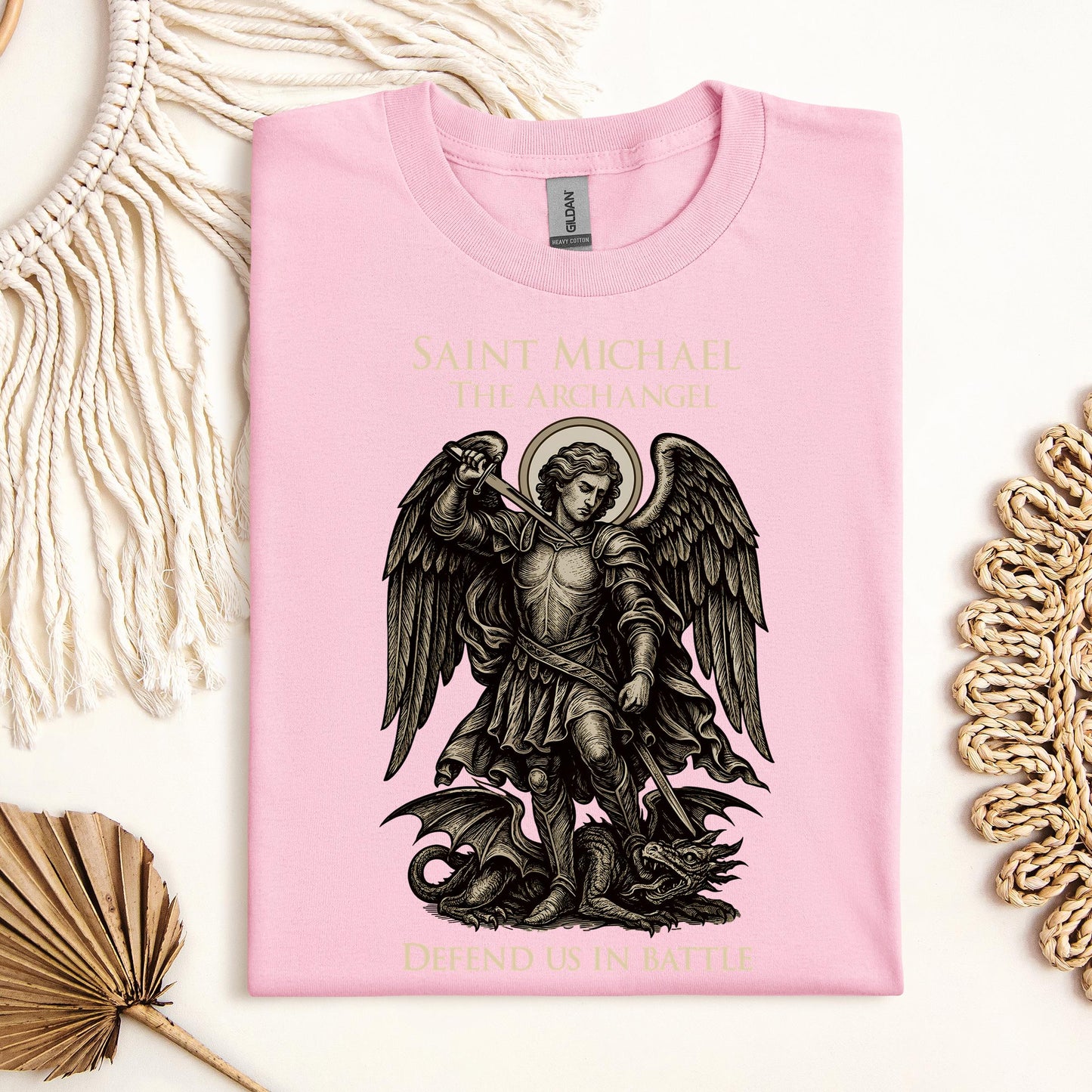 Saint michael The archangel Defend us in battle 01