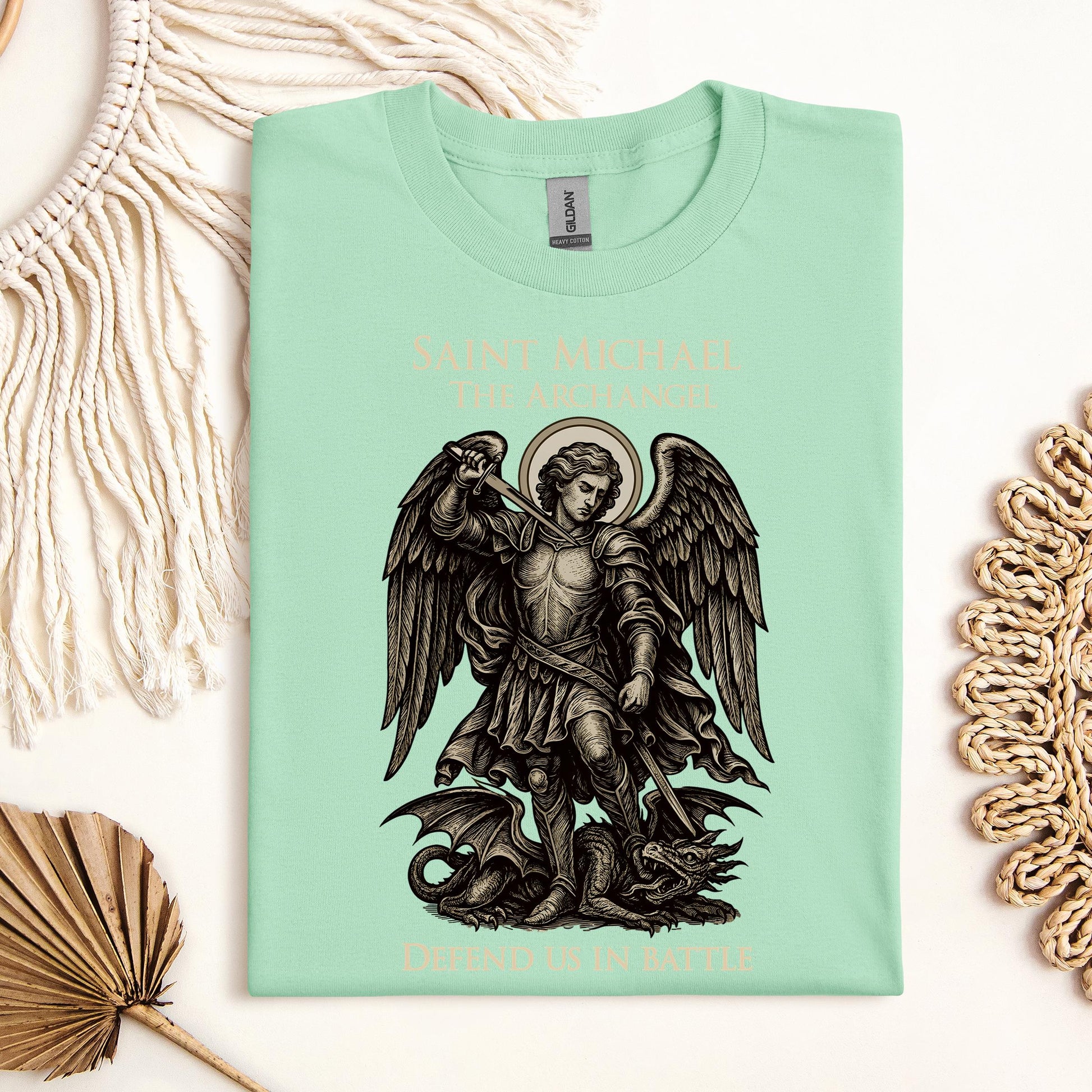 Saint michael The archangel Defend us in battle 01