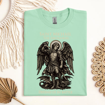 Saint michael The archangel Defend us in battle 01