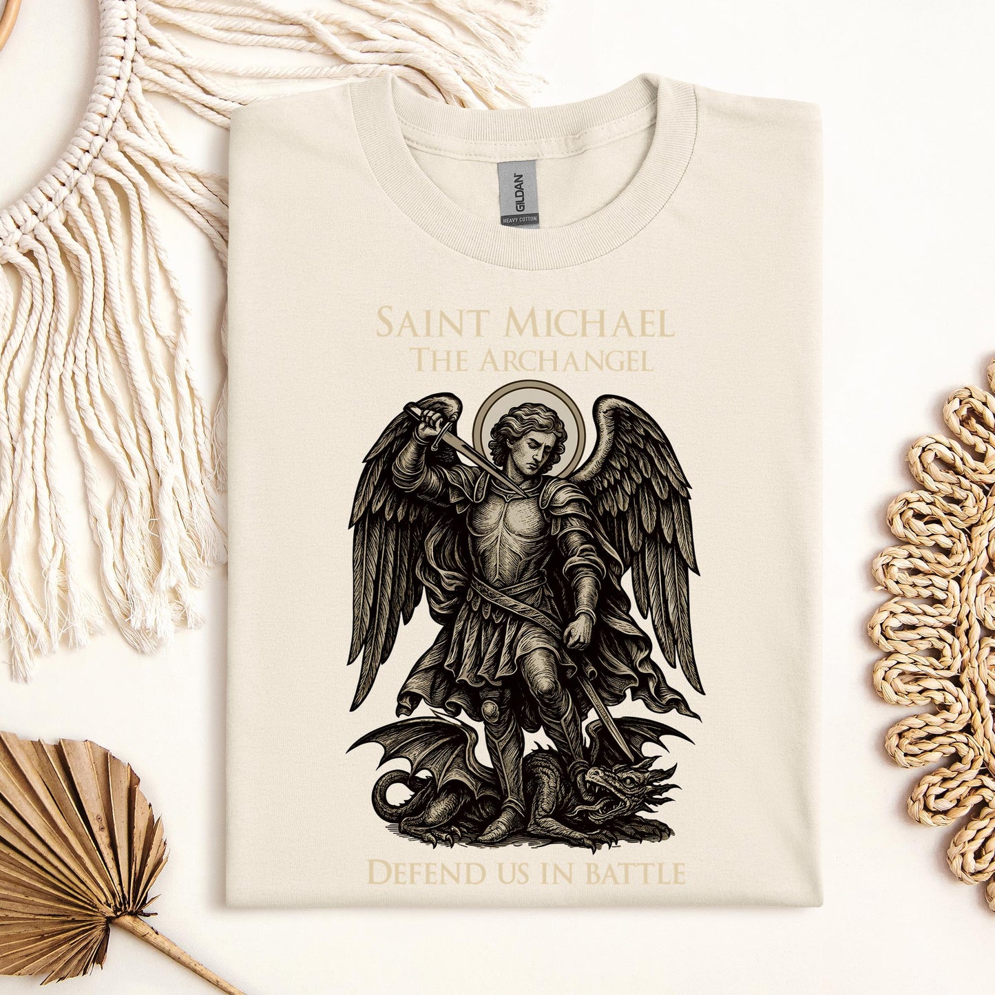 Saint michael The archangel Defend us in battle 01