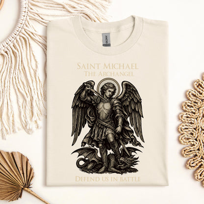 Saint michael The archangel Defend us in battle 01