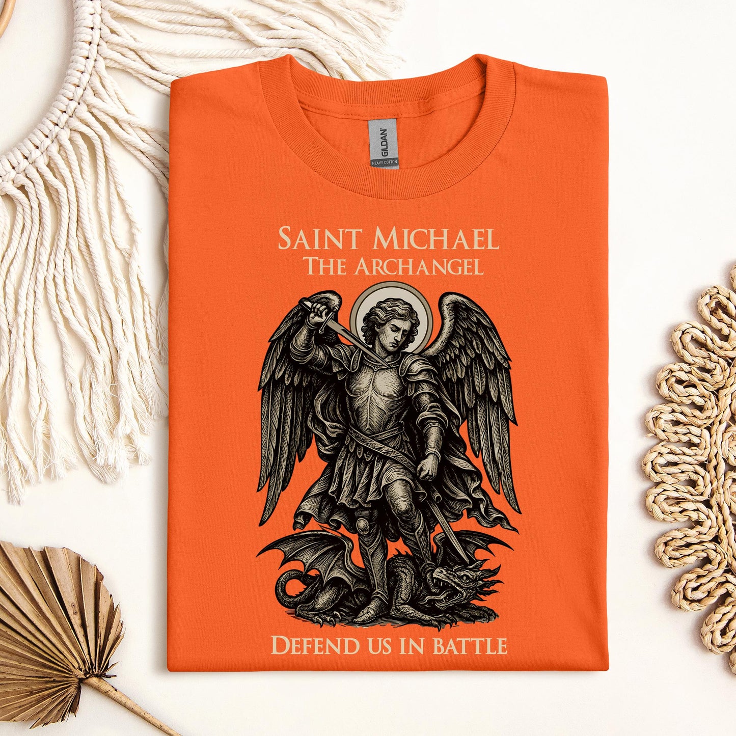 Saint michael The archangel Defend us in battle 01