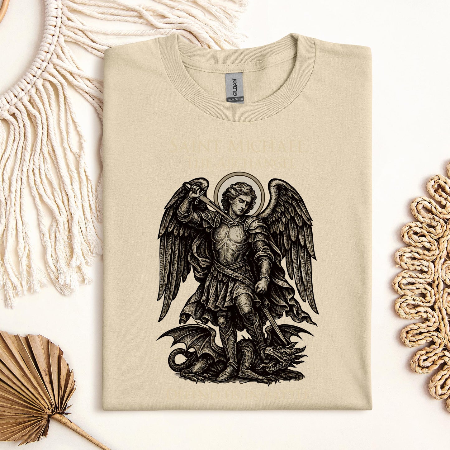 Saint michael The archangel Defend us in battle 01