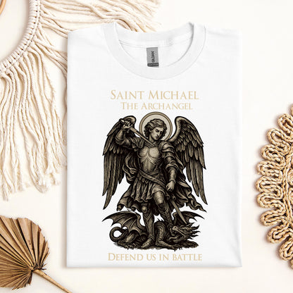 Saint michael The archangel Defend us in battle 01
