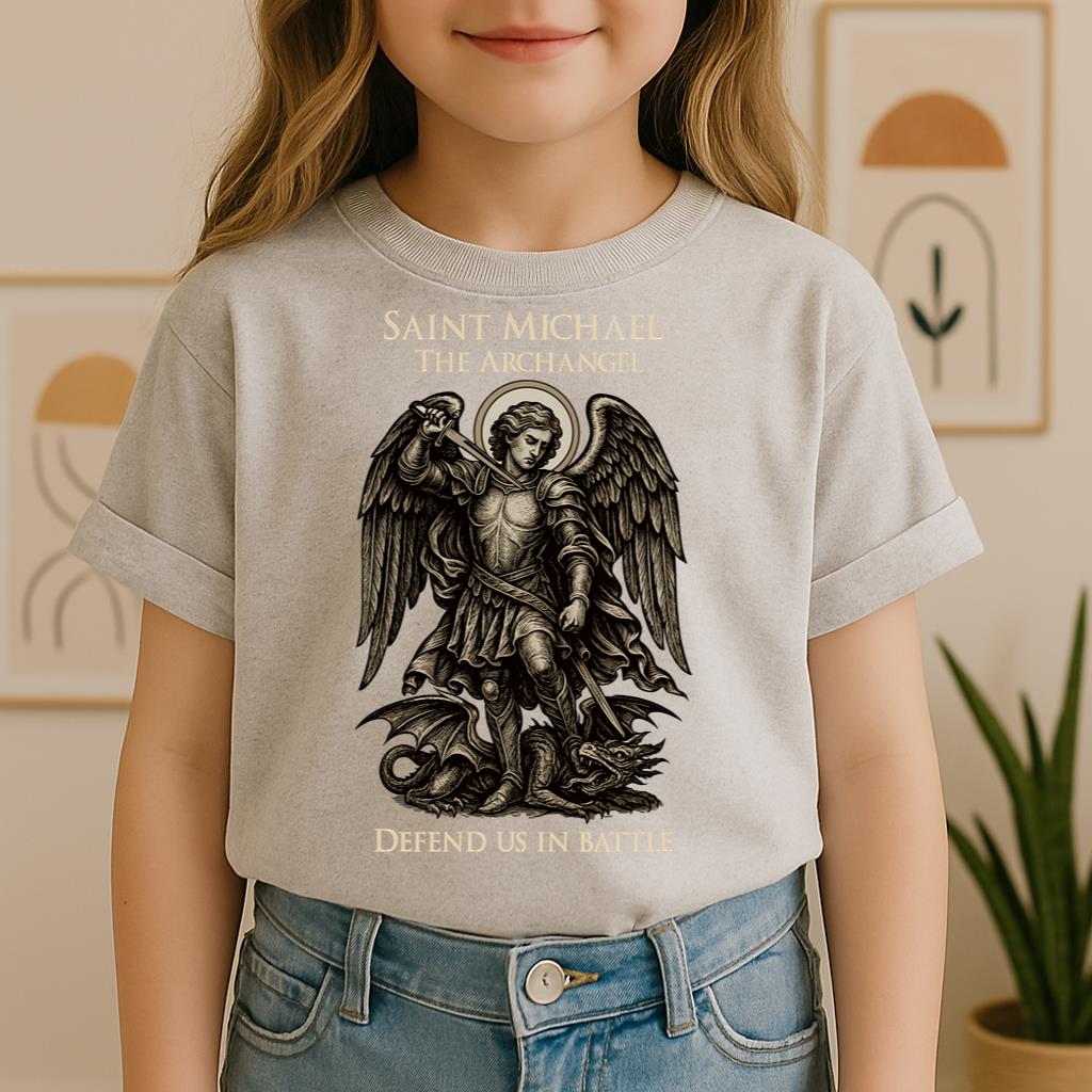 Saint michael The archangel Defend us in battle 01