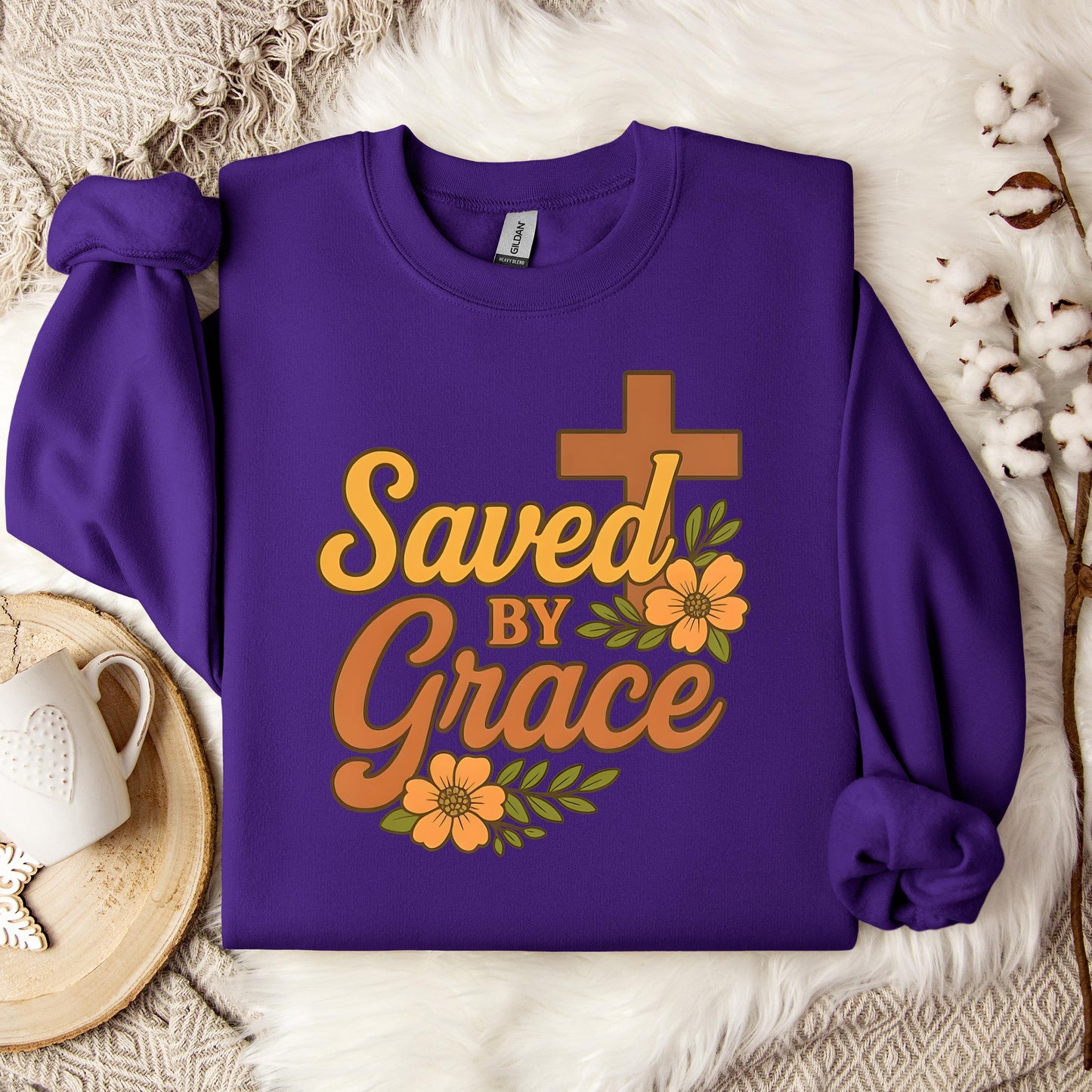 Saved By Grace Sweatshirt
