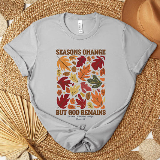 Season Change But God Remains Malachi 3.6 Premium T-shirt