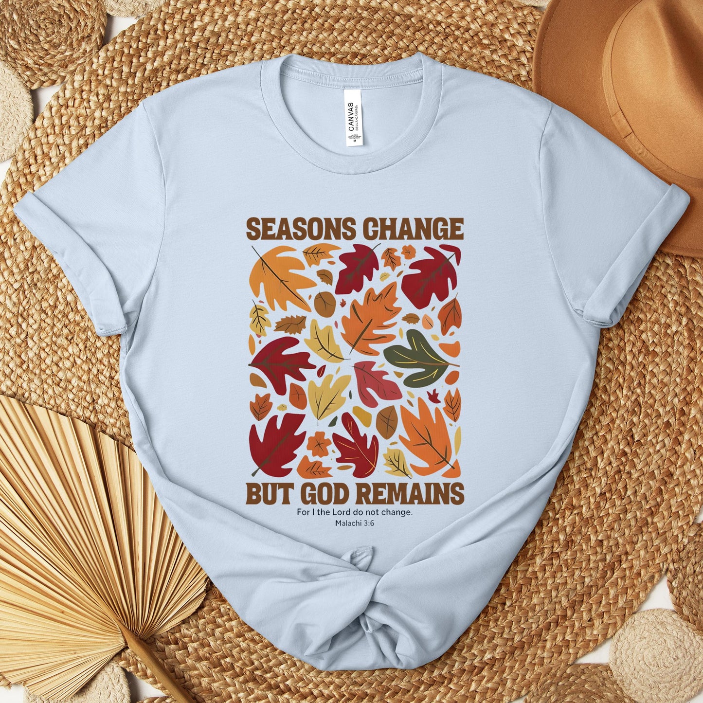 Season Change But God Remains Malachi 3.6 Premium T-shirt