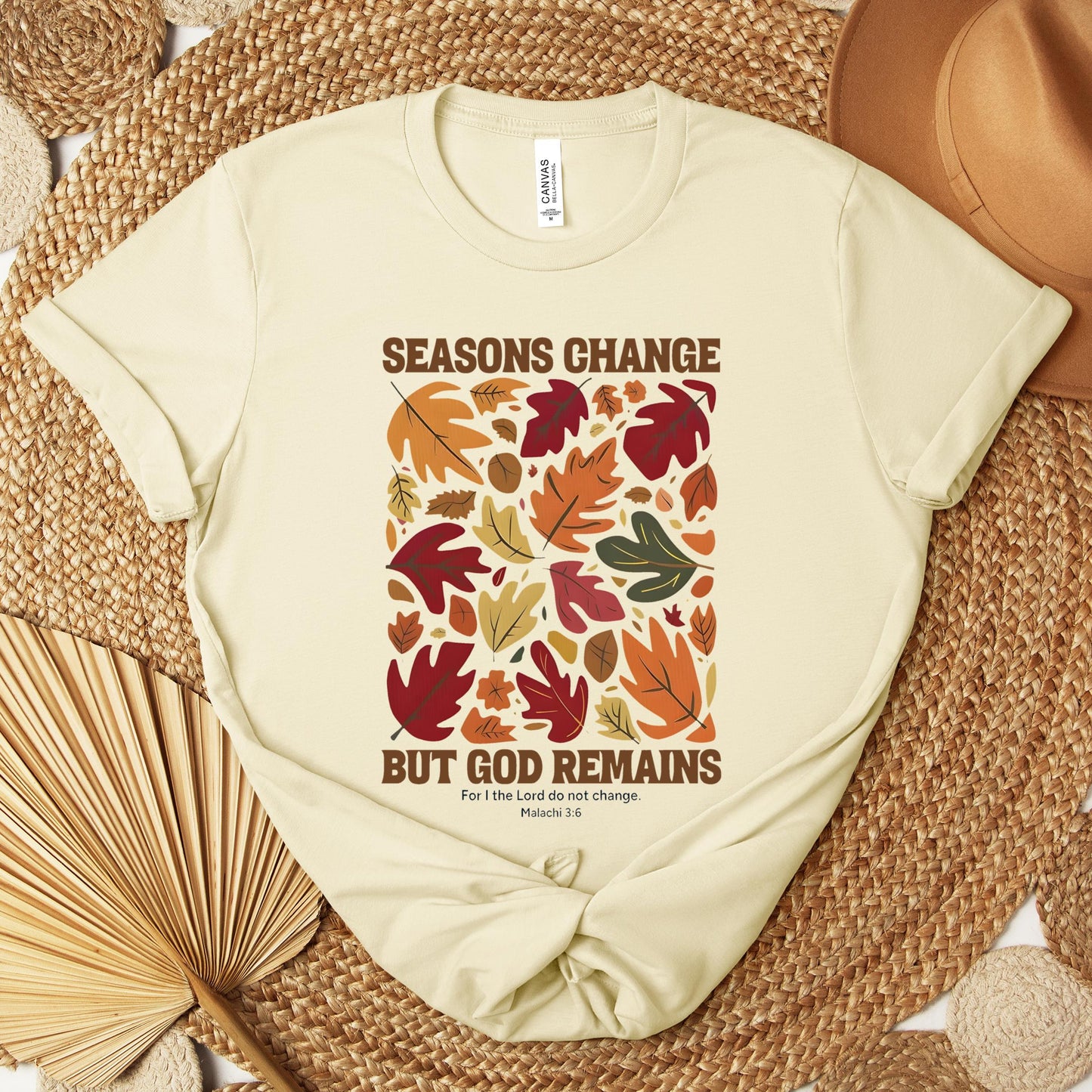 Season Change But God Remains Malachi 3.6 Premium T-shirt