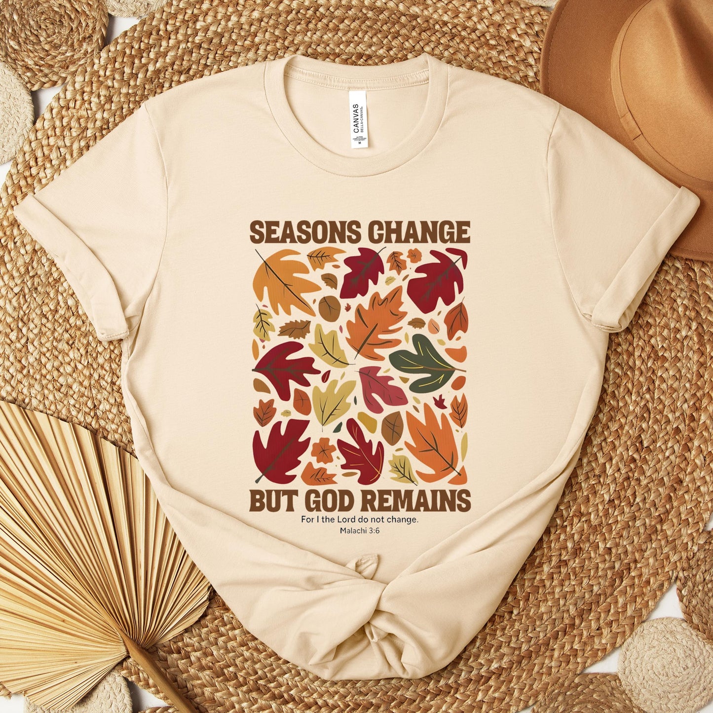 Season Change But God Remains Malachi 3.6 Premium T-shirt