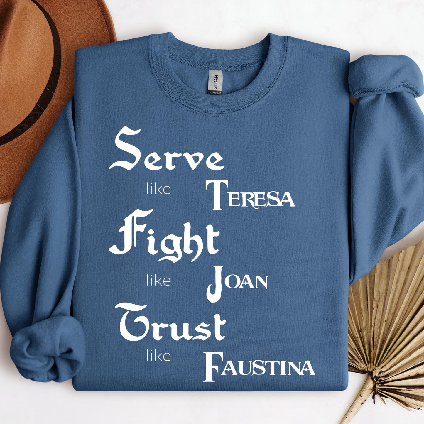 Serve Like Teresa Fight Like Joan Trust Like Faustina 01