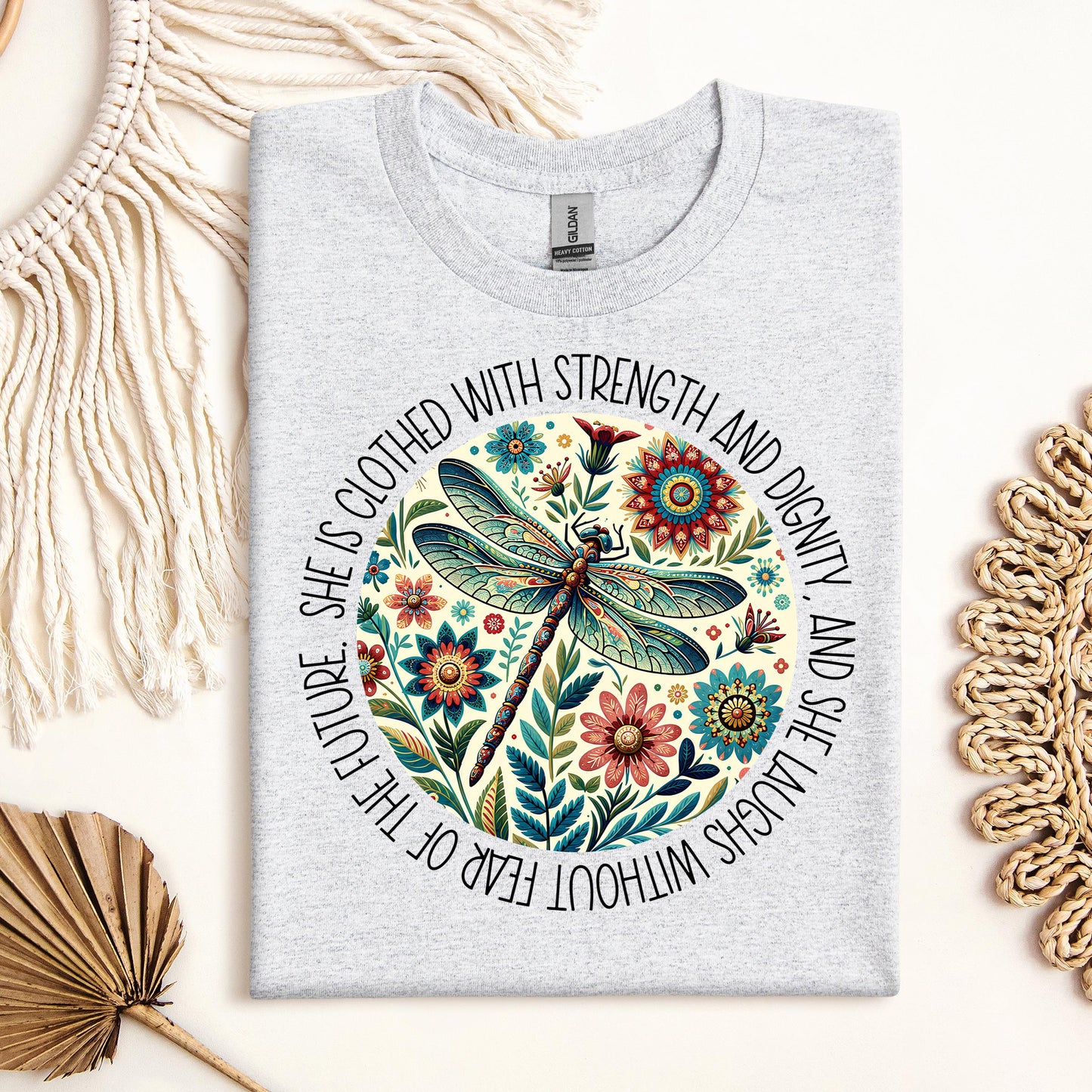 She Is Clothed With Strength And Dignity, And She Laughs Without Fear Of The Future 01