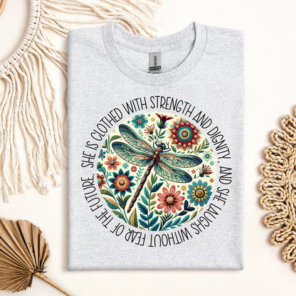 She Is Clothed With Strength And Dignity, And She Laughs Without Fear Of The Future 01