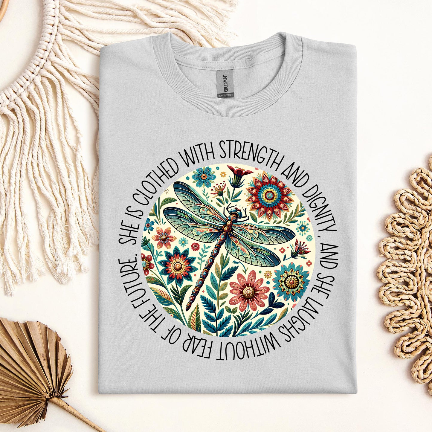 She Is Clothed With Strength And Dignity, And She Laughs Without Fear Of The Future 01