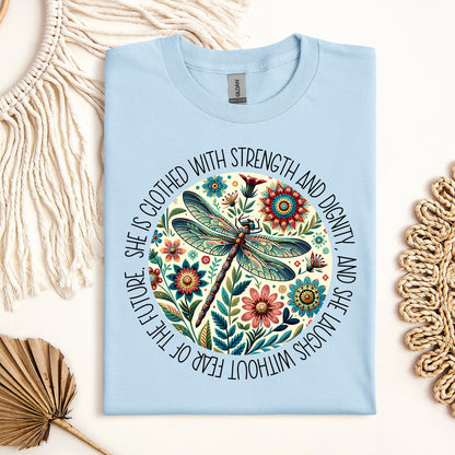 She Is Clothed With Strength And Dignity, And She Laughs Without Fear Of The Future 01