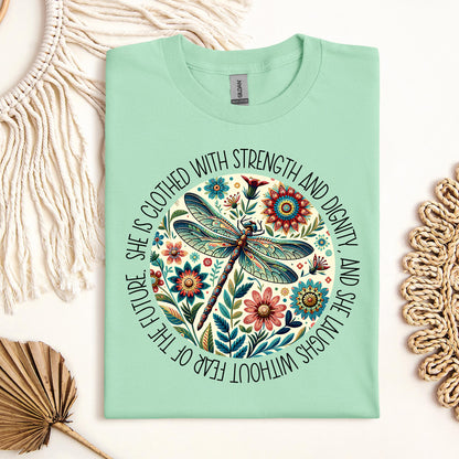 She Is Clothed With Strength And Dignity, And She Laughs Without Fear Of The Future 01