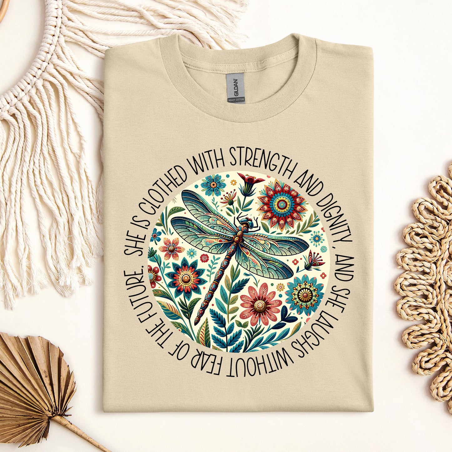 She Is Clothed With Strength And Dignity, And She Laughs Without Fear Of The Future 01