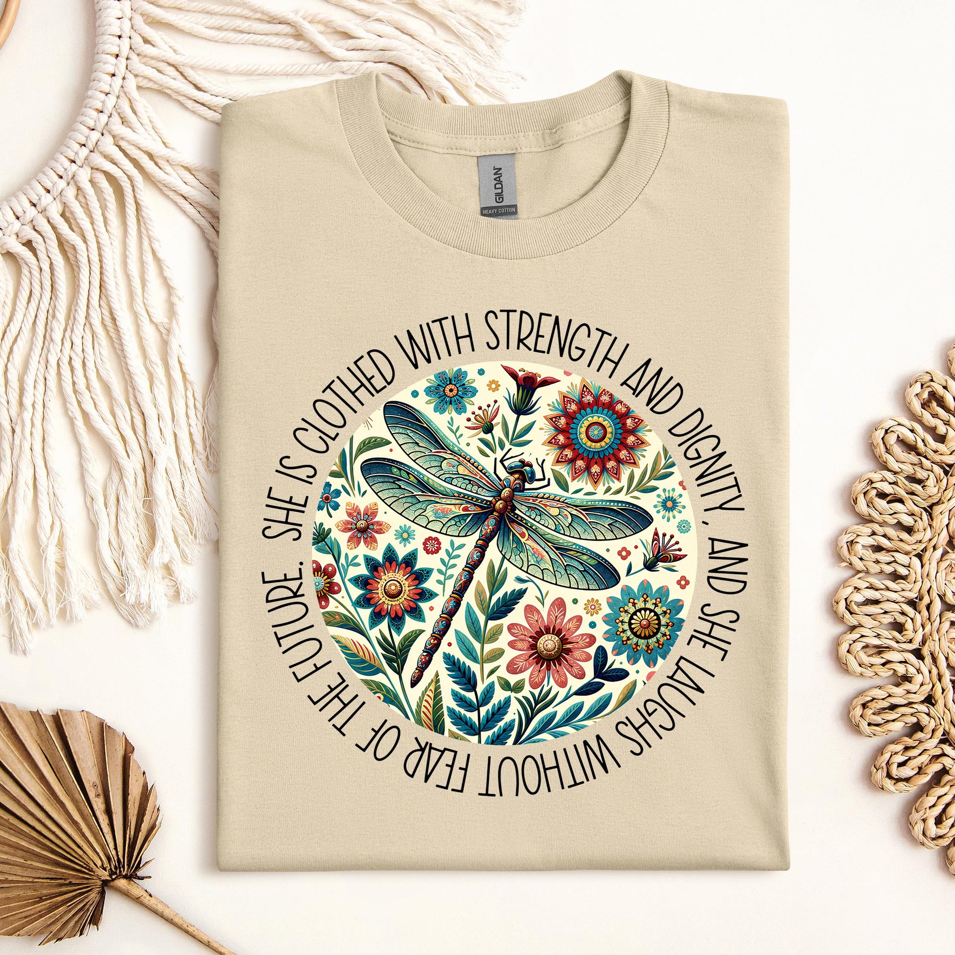 She Is Clothed With Strength And Dignity, And She Laughs Without Fear Of The Future 01