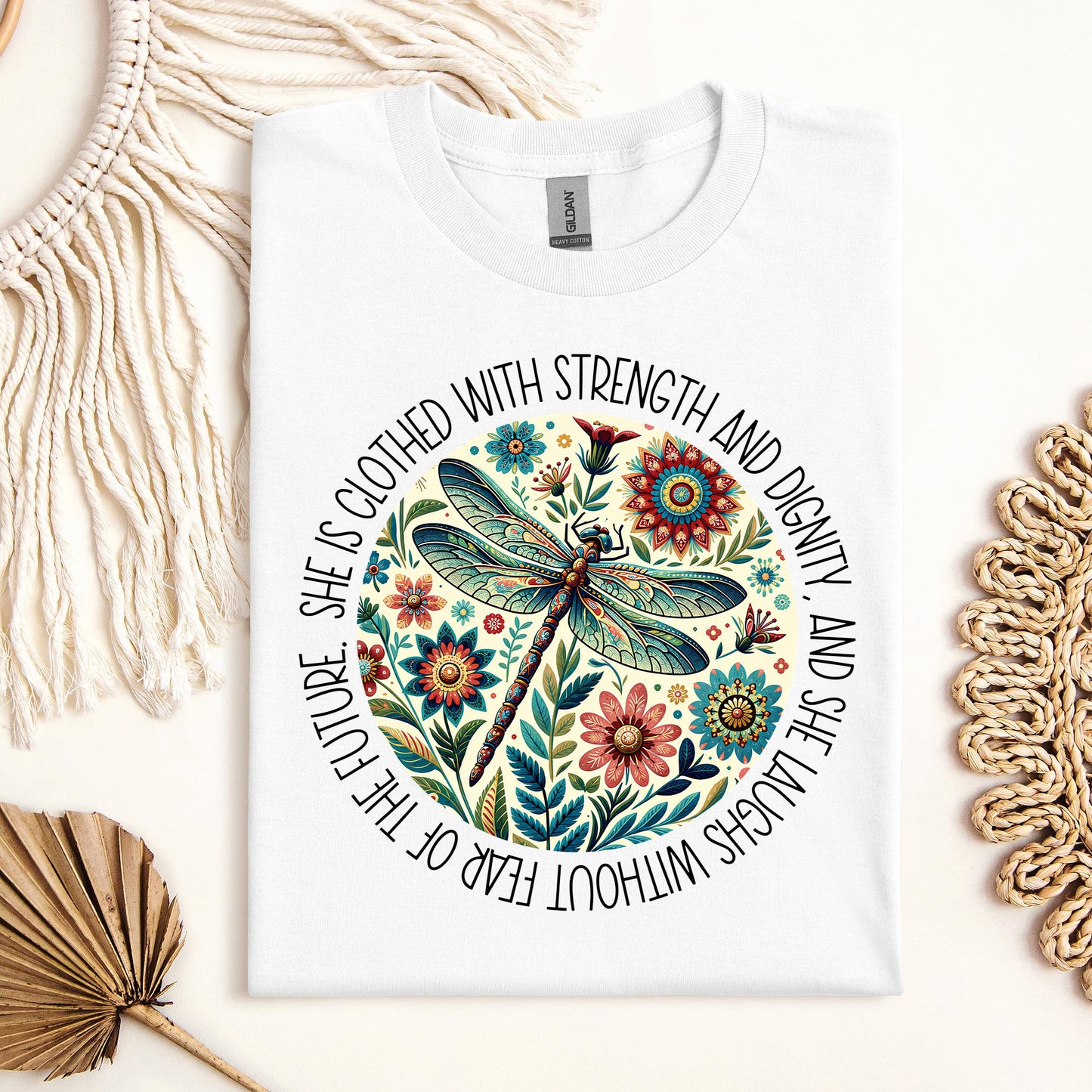 She Is Clothed With Strength And Dignity, And She Laughs Without Fear Of The Future 01