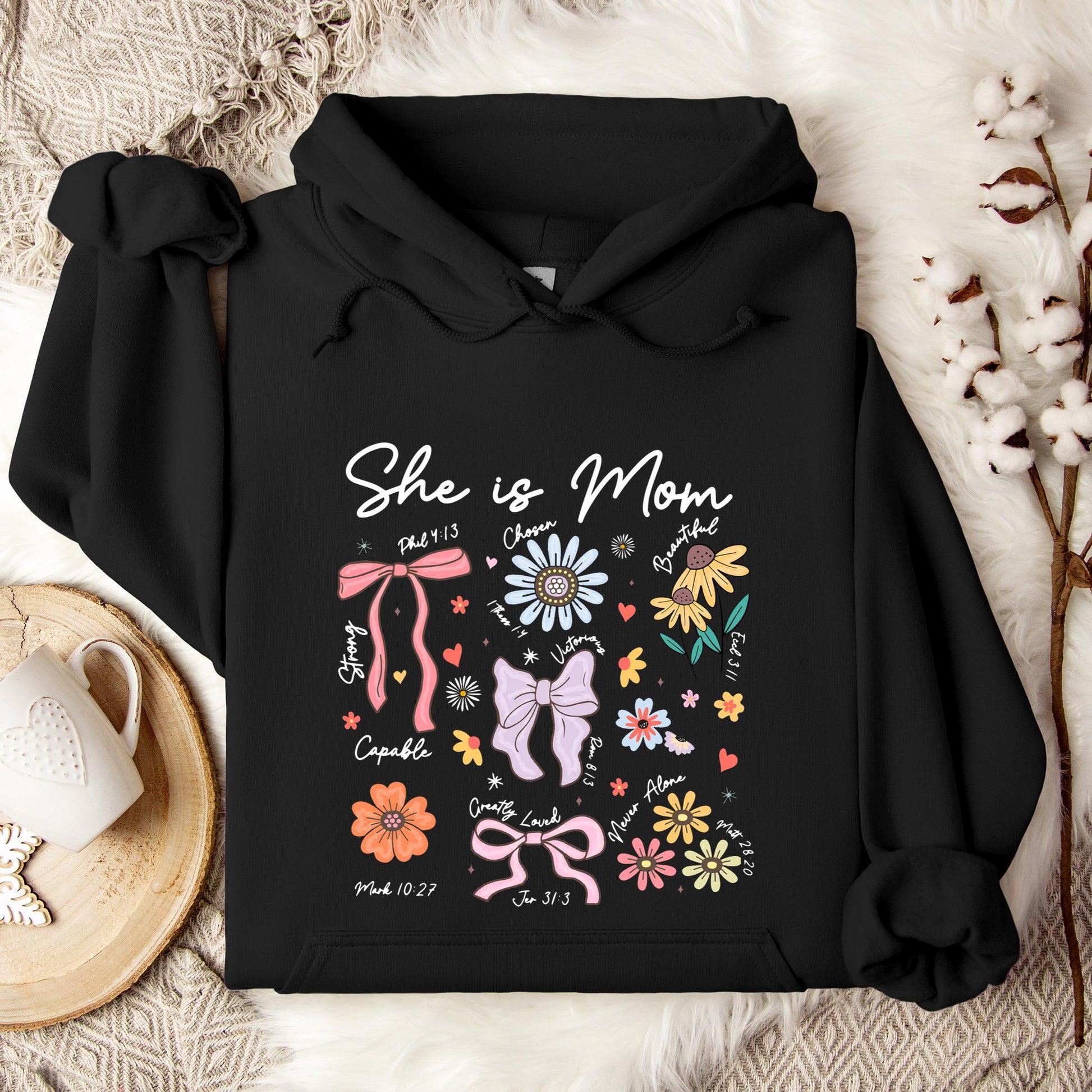 She Is Mom Hoodie
