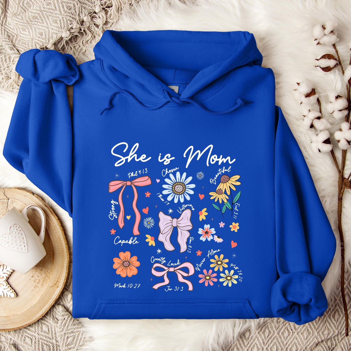 She Is Mom Hoodie