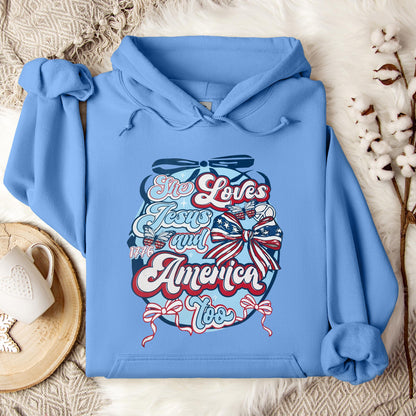 She Loves Jesus And America Too 04 Hoodie